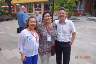 junto a Magdalena Ezcurra y Diana Daza junto a Magdalena Ezcurra y Diana Daza