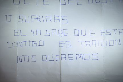 anónimo amenazas Salvador Martinez Cañavate anónimo amenazas Salvador Martinez Cañavate
